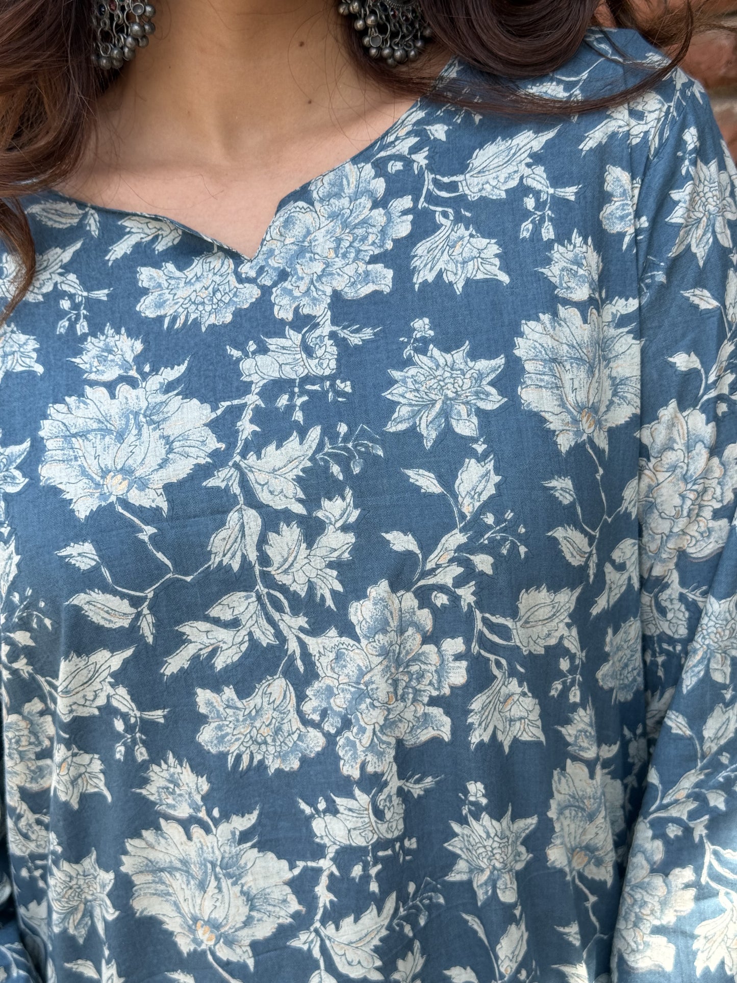 #RBP003 teal blue kurta