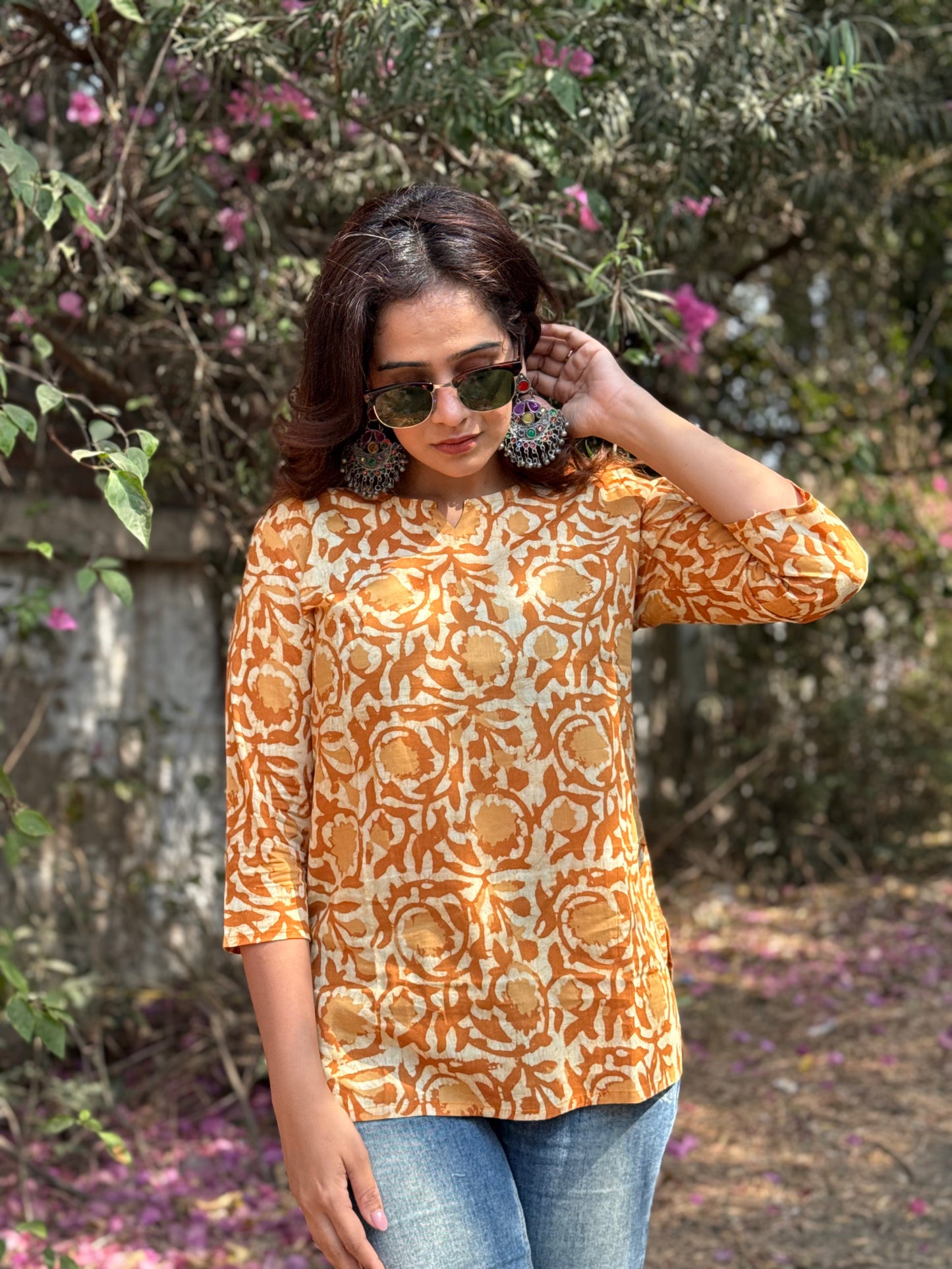 #RBP005 Mustard Yellow Kurta