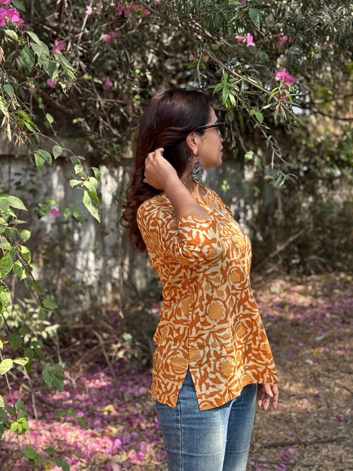 #RBP005 Mustard Yellow Kurta